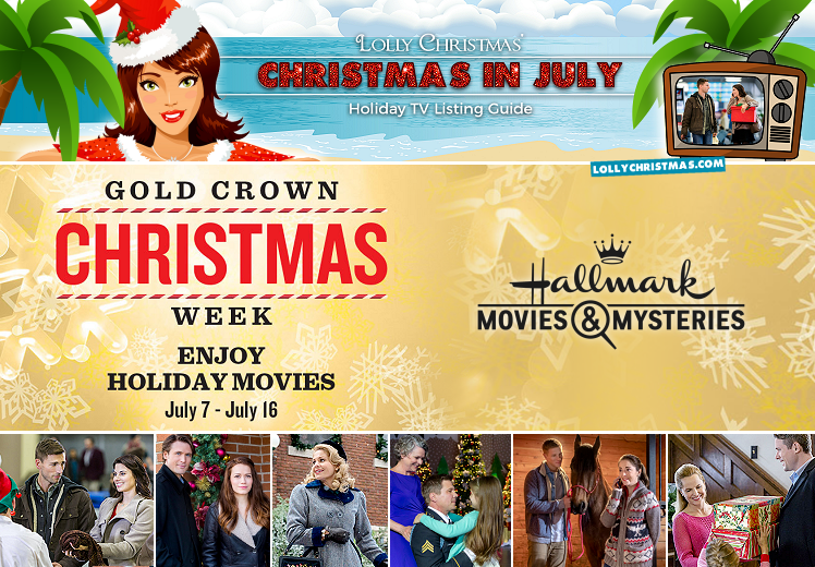 Lolly's Holiday TV Update: Hallmark Movies & Mysteries Gold Crown Christmas