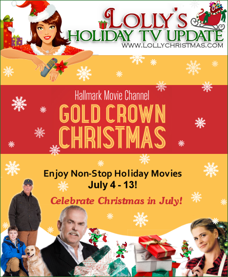 Lolly's Holiday TV Update - Hallmark Movie Channel Christmas in July 2014