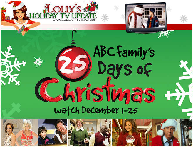 ABC Family’s “25 Days of Christmas” Full Schedule