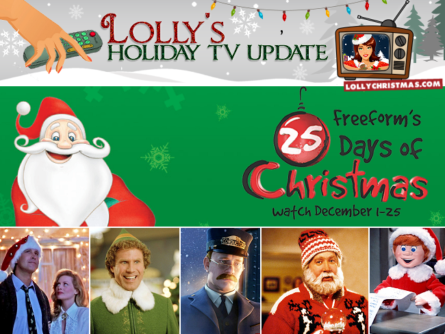 Freeform's 25 Days of Christmas 2016 Schedule