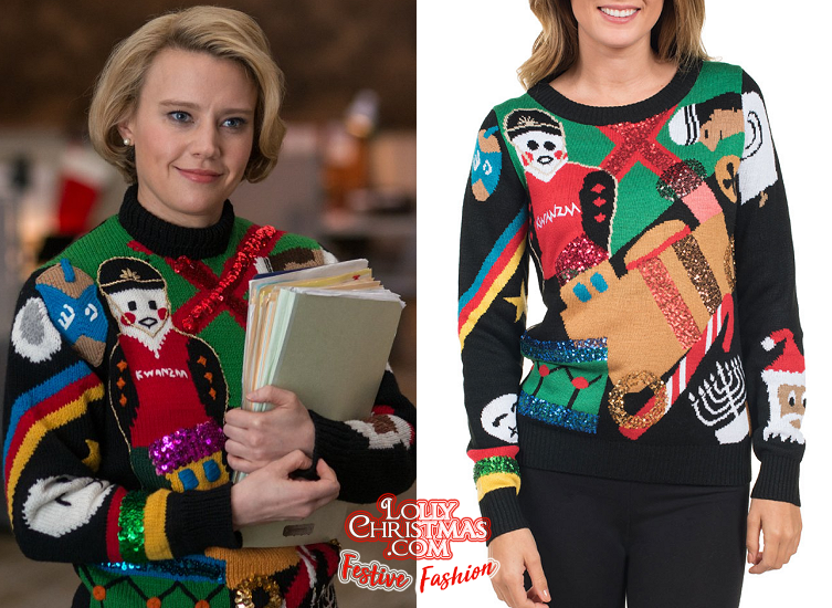 Get Kate McKinnon's “Office Christmas Party” Sweater! – 