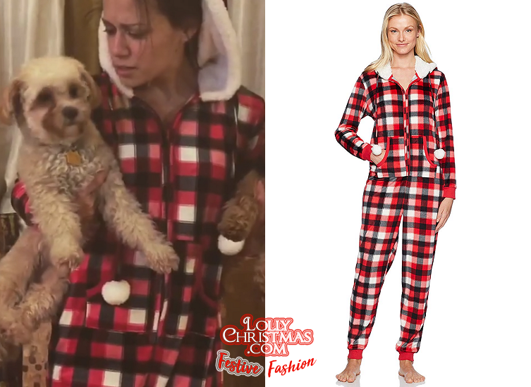 Festive Fashion: Get Bethany Joy Lenz's Plaid Onesie!