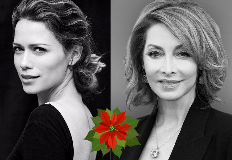 Bethany Joy Lenz & Sharon Lawrence Reunite for 'Poinsettia'