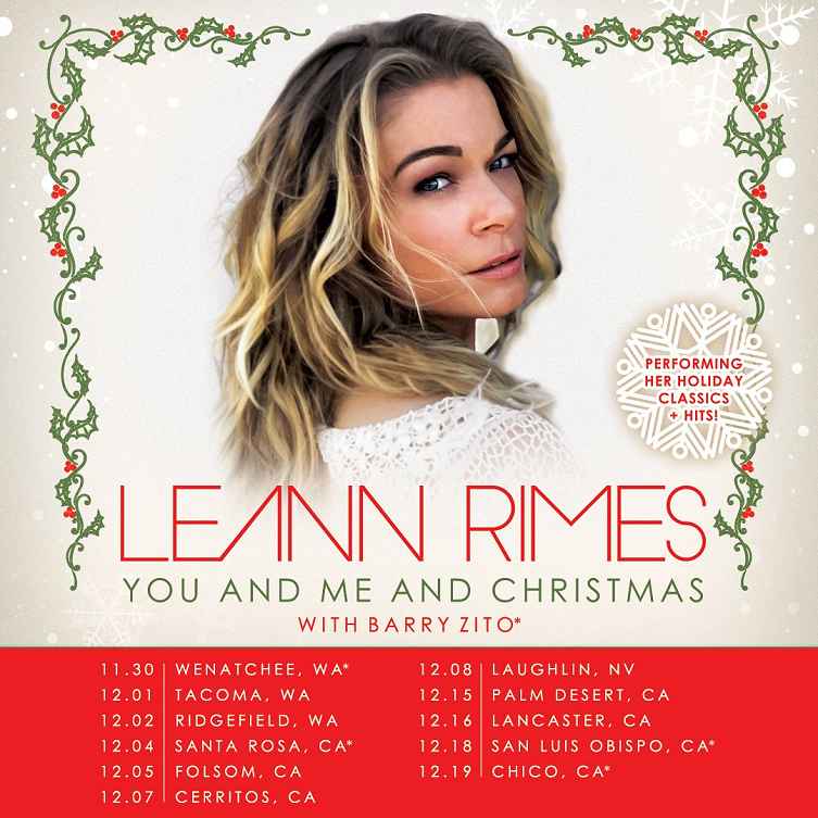 Pre-Order the 'It's Christmas, Eve' Soundtrack from LeAnn Rimes + Holiday Tour Dates!