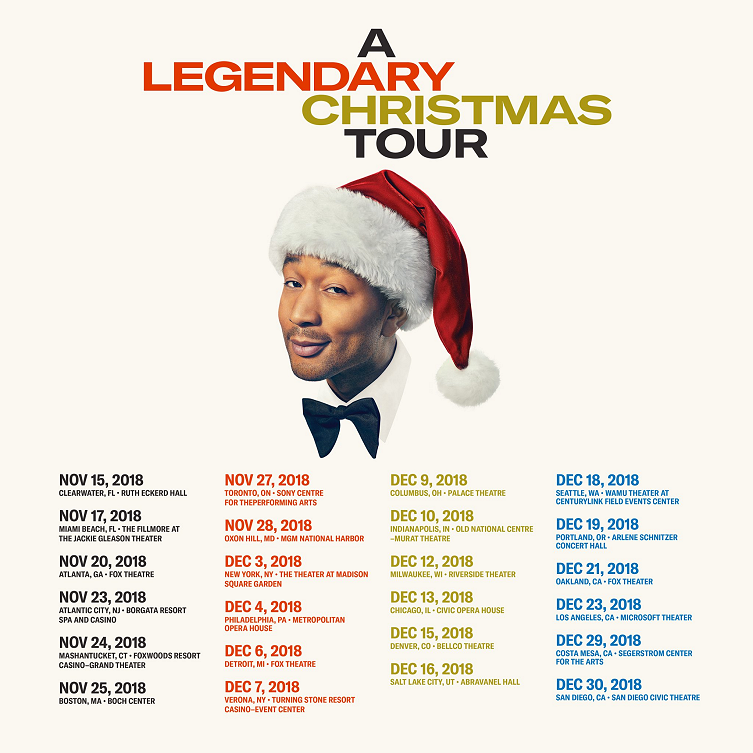 John Legend Announces 'A Legendary Christmas' Album & Tour!