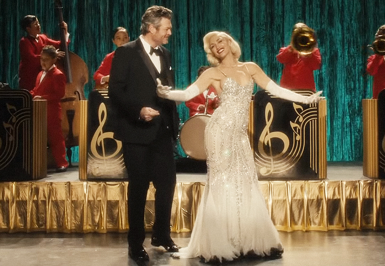 Gwen Stefani & Blake Shelton Premiere 'You Make It Feel Like Christmas' Music Video!