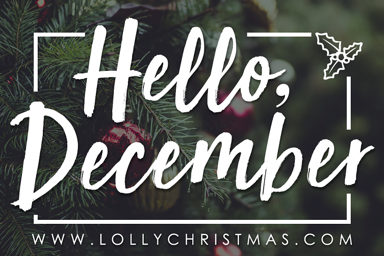 Hello, December 2018!