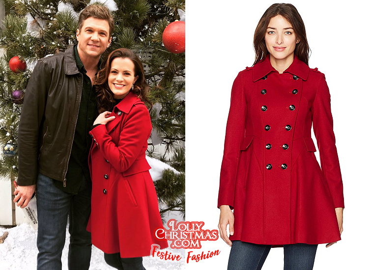 Melissa Claire Egan's Coat from Hallmark's 'Holiday For Heroes'!