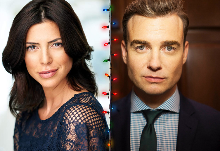 Cindy Sampson, Robin Dunne & Erica Deutschman star in 'A Christmas Crush'