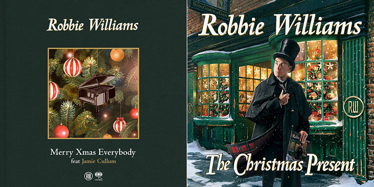 Robbie Williams Releases Music Video for 'Merry Xmas Everybody' with Jamie Cullum!