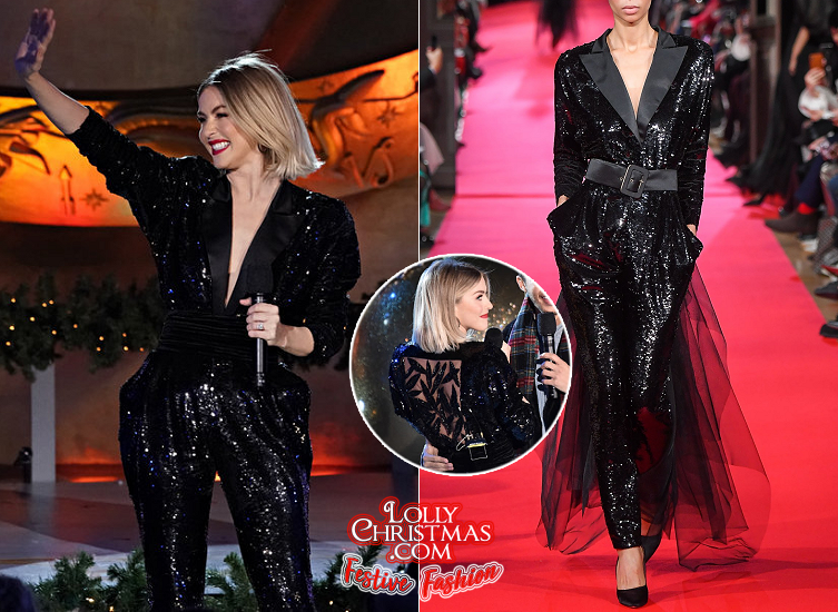 Festive Fashion: Julianne Hough's 'Christmas in Rockefeller' Style!