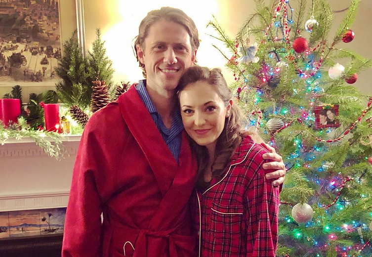 Laura Osnes Shared Photos from Hallmark's 'A Royal Holiday'!