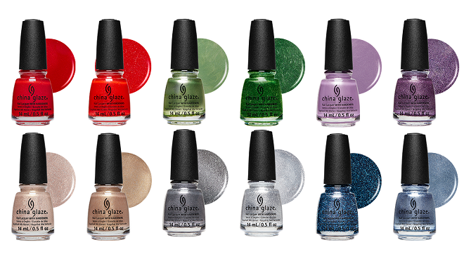 China Glaze's Holiday 2020 'Jollywood' Collection