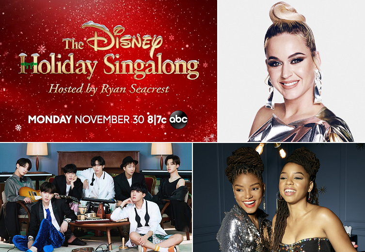 Katy Perry, BTS, Chloe x Halle & Michael Bublé Among Stars Joining the 'Disney Holiday Singalong'!