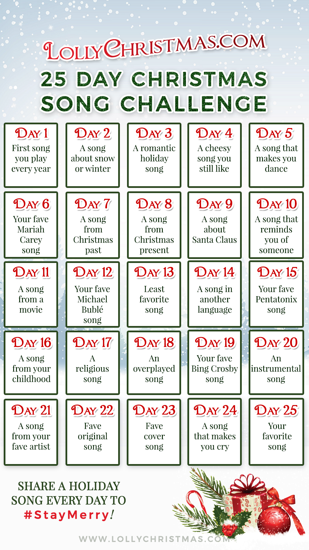 Lolly Christmas | 25 Day of Christmas Song Challenge