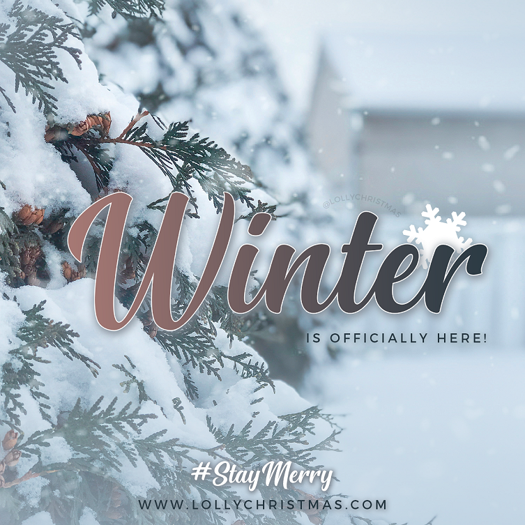 Happy First Day of Winter! 