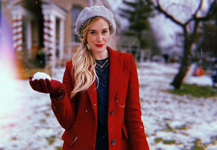 Brittany Bristow is Filming a New Christmas Movie!