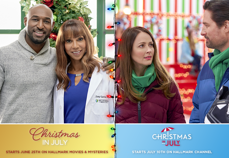 What's Airing During Hallmark's Christmas in July Event!