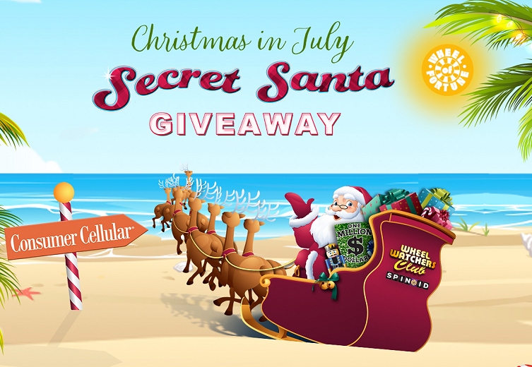 Wheel of Fortune is Hosting a Christmas in July Giveaway!