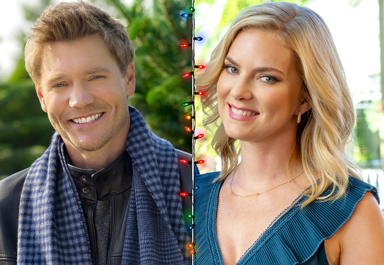 Chad Michael Murray & Cindy Busby Are Filming 'The Holiday Train'!