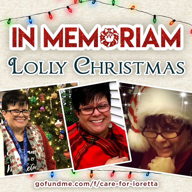In Memory of Our Mom, Lolly Christmas