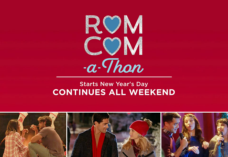 Hallmark Channel Kicks Off the New Year with Holiday Rom-Com-A-Thon!