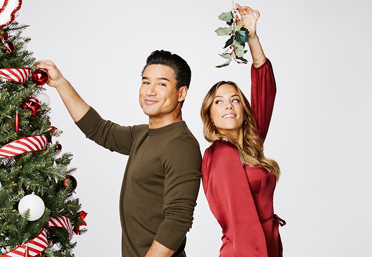 Jana Kramer & Mario Lopez Share First Look at New Lifetime Christmas Movie!