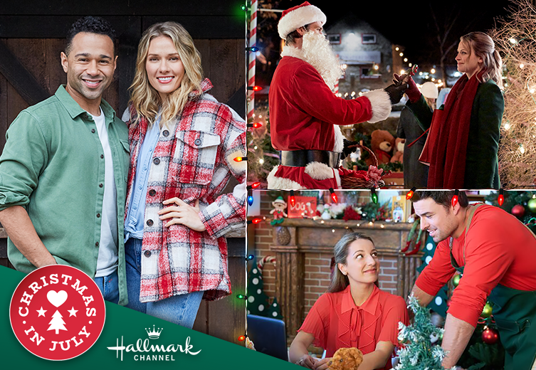 The Biggest Christmas in July Celebratin is Coming to Hallmark Channel!