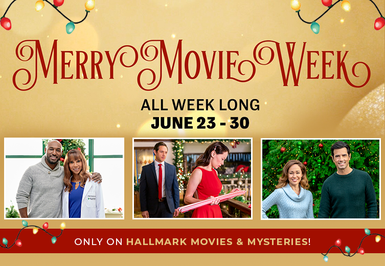 Tune in for Hallmark Movies & Mysteries' 'Merry Movie Week'