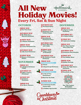 Hallmark 2022 Christmas Lineup Programming Guides